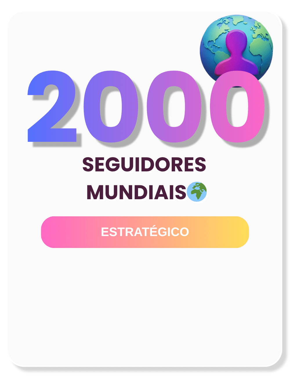 50 seguidores mundiais • início imediato 50 seguidores mundiais • início imediato